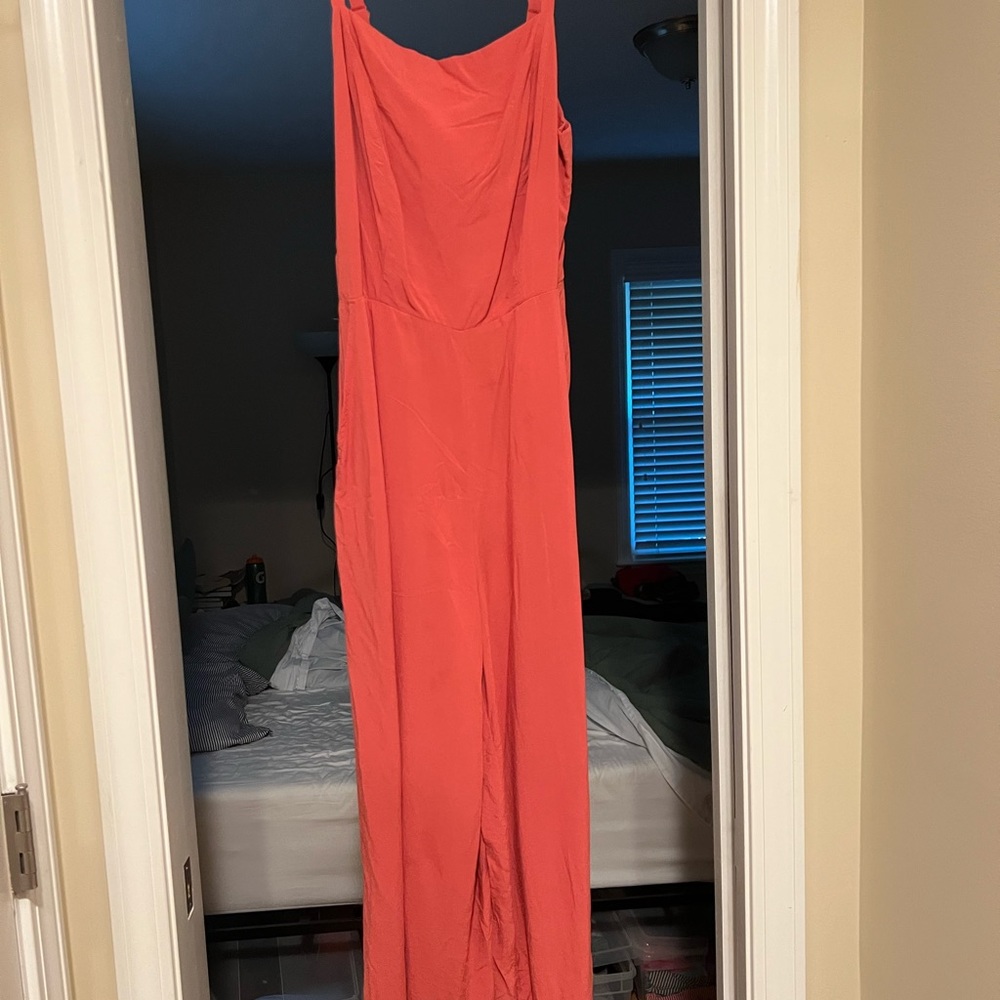 Orange jump suit